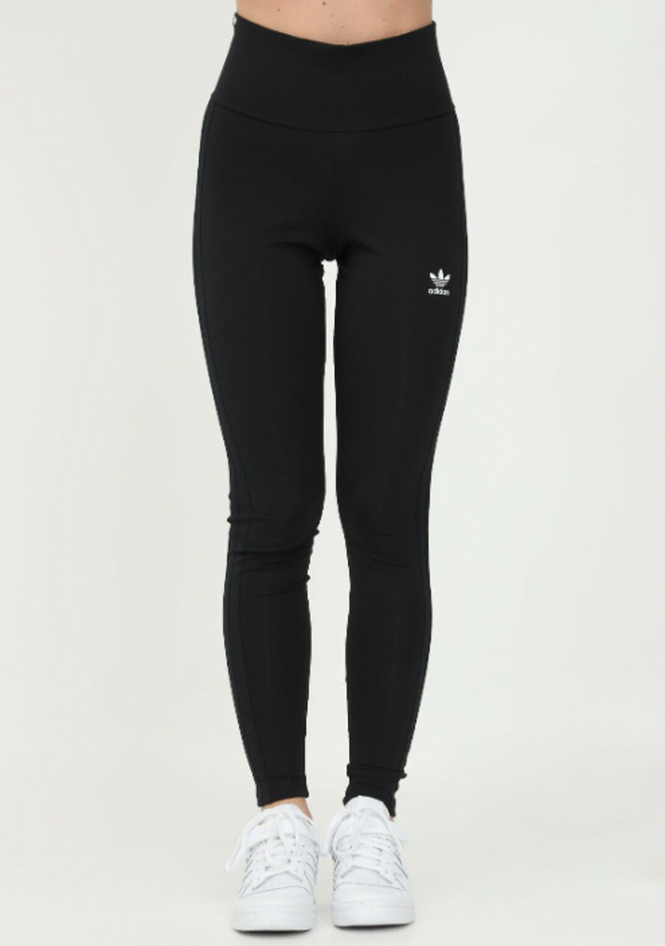 ADIDAS ORIGINALS Women's Adicolor Classics Tonal Leggings XS Black 3-Stripes NWT